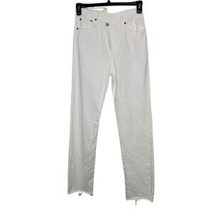 Agolde Women's Straight Leg Jeans - White